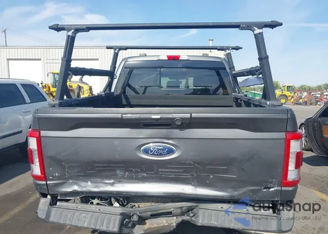 2021 Ford F-150 Lariat z USA, uszkodzony, nr VIN 1FTFW1ED6MFC07053